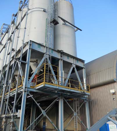 Cinzas volantes da usina termoelétrica de silos