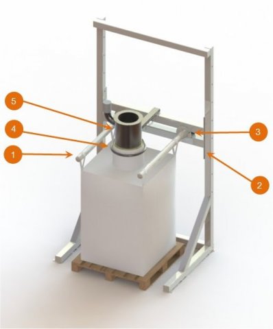 Enchimento de big bag Palamatic Process 