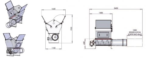 Compactador de big bag Palamatic Process