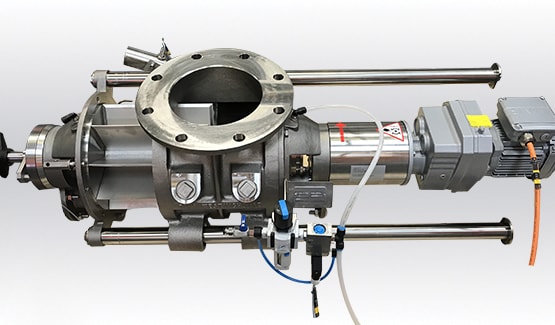 Easyclean rotary airlock valve
