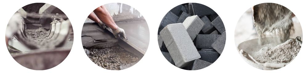 aplicações industriais de cimento em pó