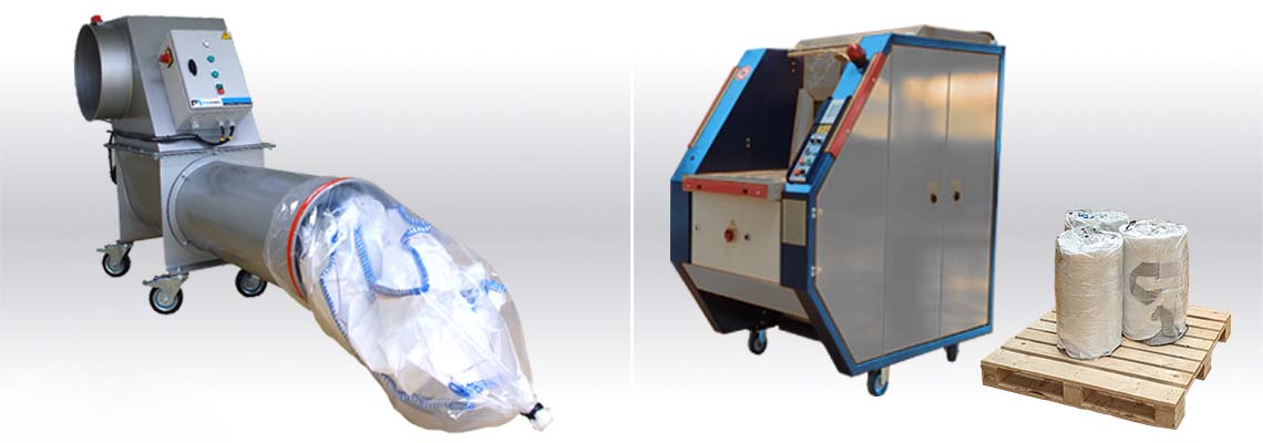Compactador para embalagens vazias