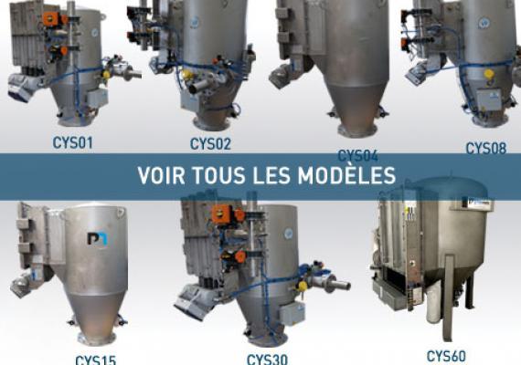 Gamme transfert pneumatique CYS