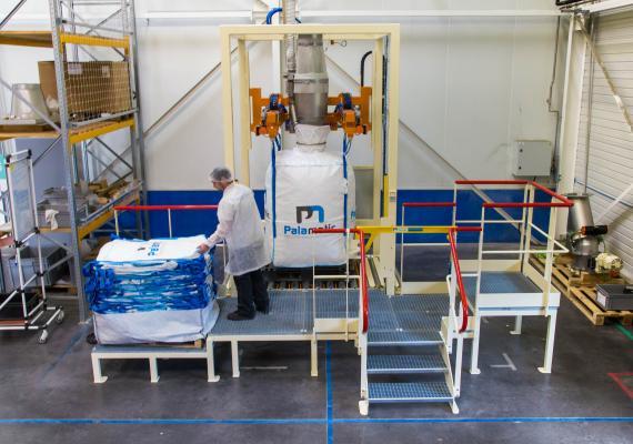 Mise en big bag de vos poudres et pulvérulents