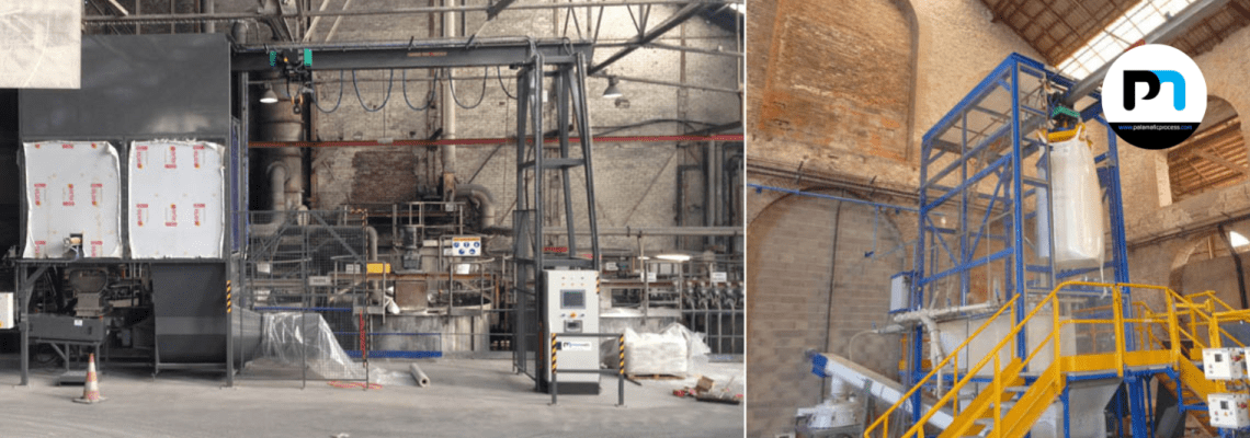 Hygienic formulation line for infant powders