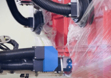 Machine à enlever le film étirable