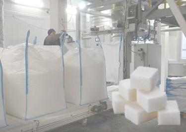automatic-filling-big-bag-white-sugar Automatic filling big bag white sugar