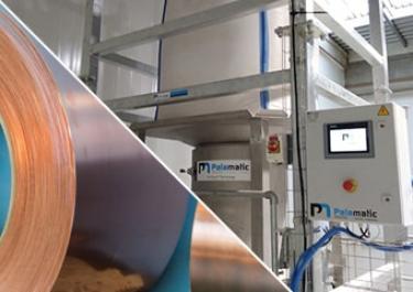 Processo de fabricação de folhas de cobre