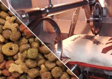 Fabricação de kibbles Fabricação de kibbles