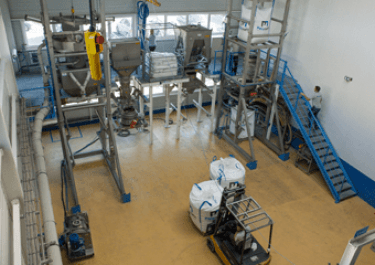 Palamatic Process - Teste em uma grande estação industrial