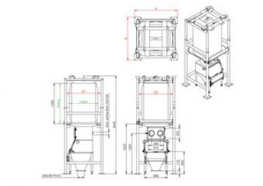 Plans vidange big bags boite à gants chargement chariot