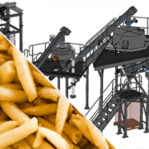 Produção de Chips congelados