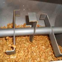 Dosagem de amendoins alimentação contínua linha de moagem