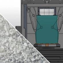 Sal e super condicionador de saco de açúcar