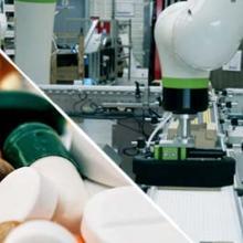 O cobot ajuda a garantir uma boa higiene em seu local de embalagem