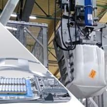 Esvaziamento de big bag de níquel