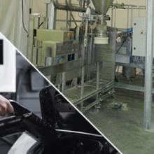 Máquina de ensacar para produção de bateria