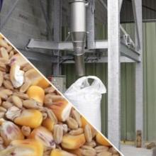 seeds-handling One handle big bag filling with fertilizer