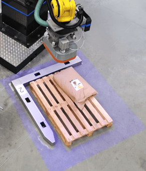 Digitalização 3D de um saco