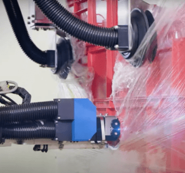 Machine à enlever le film étirable