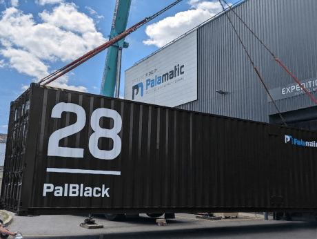 chargement conteneur