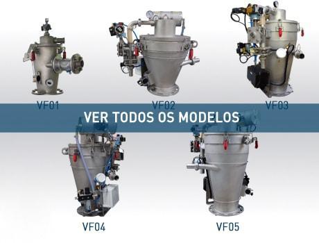 Transporte pneumático - aspirado em fase densa 