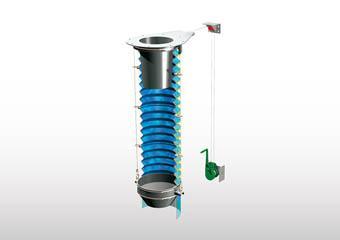 remplissage-camion-option-soufflet-simple.png Souffler simple pour manche de chargement camion