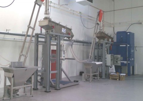 Transportador aeromecânico Palamatic Process